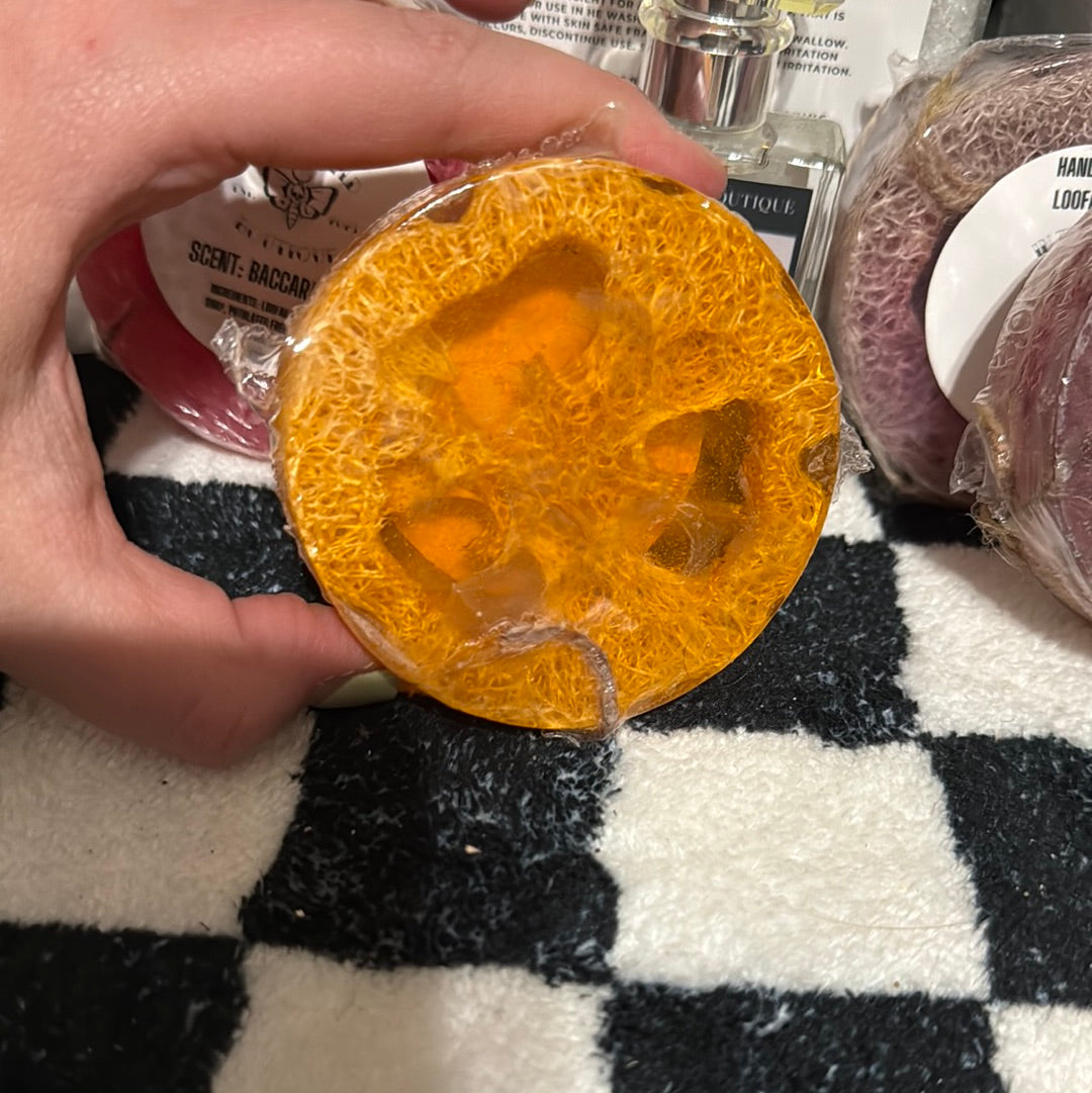 Loofah soaps