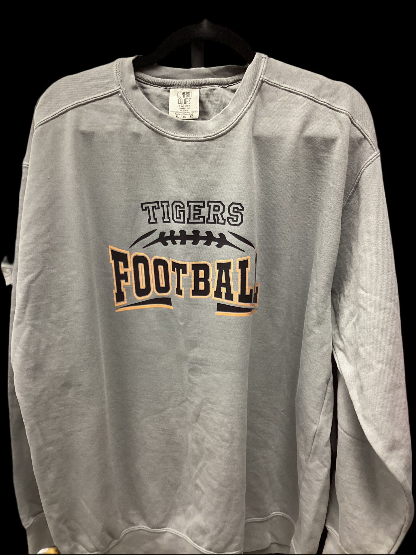Tigers Football Sandstone Crew
