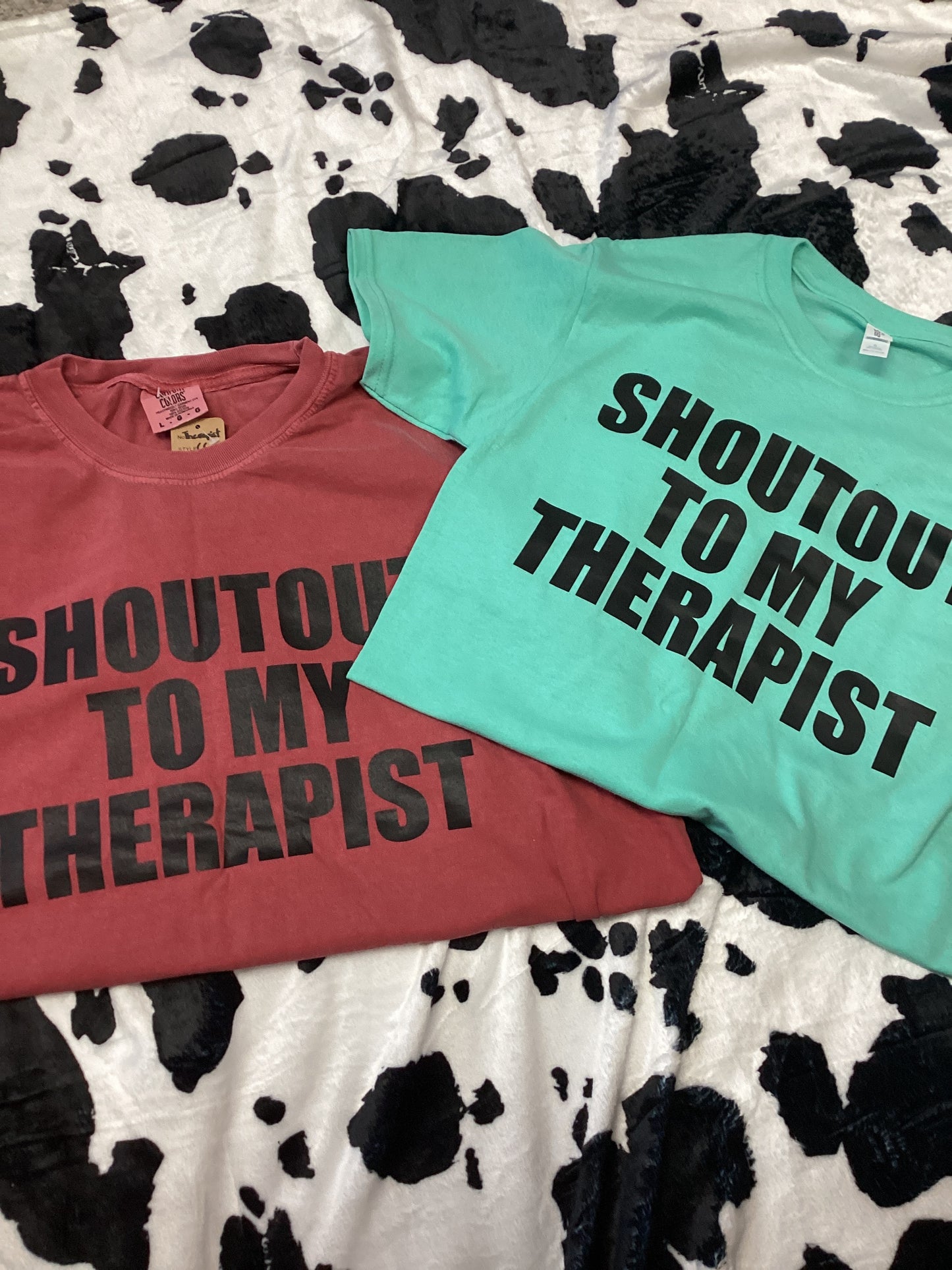SO therapist shirt- Teal