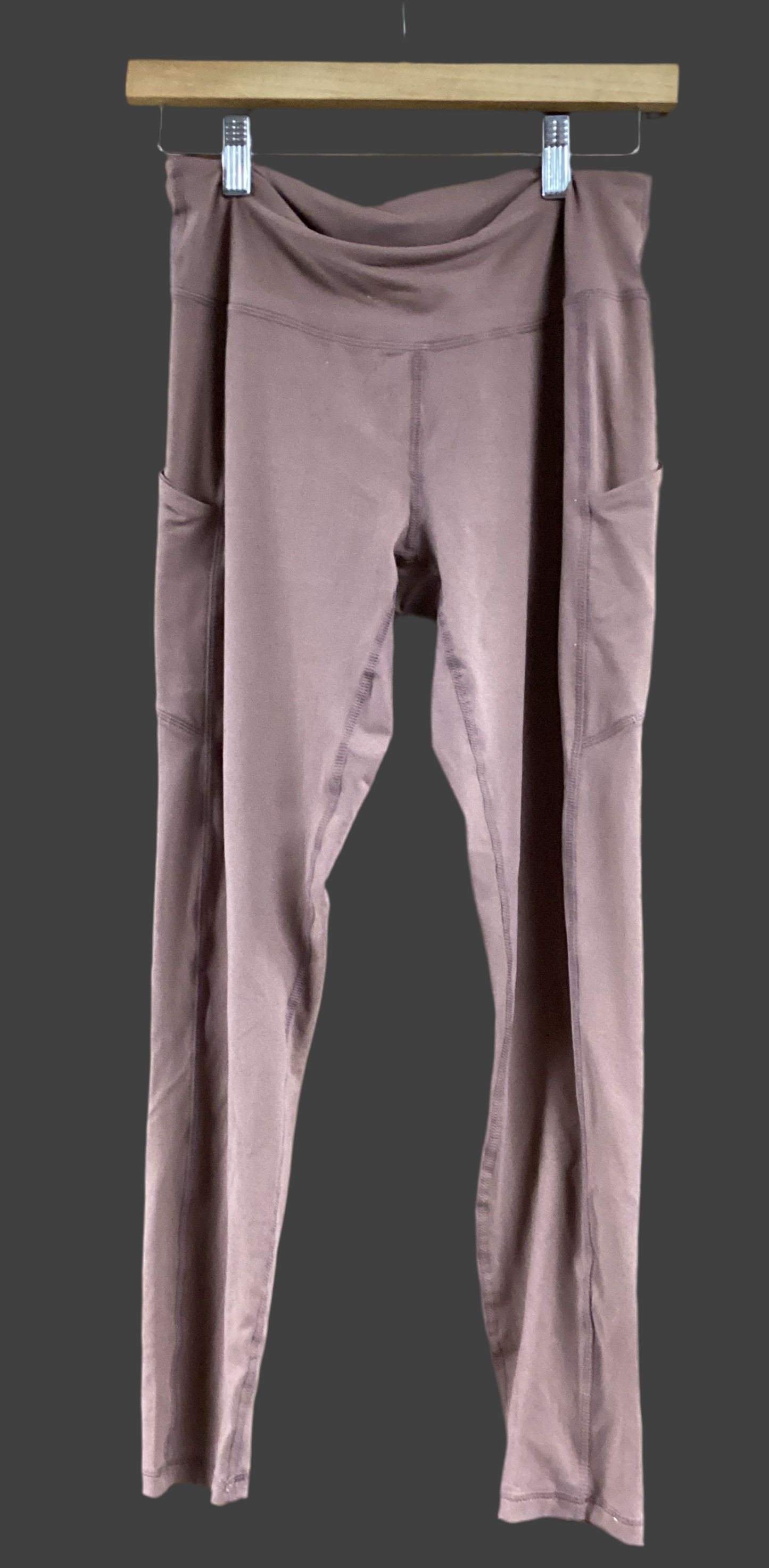 Brown Leggings with Pockets