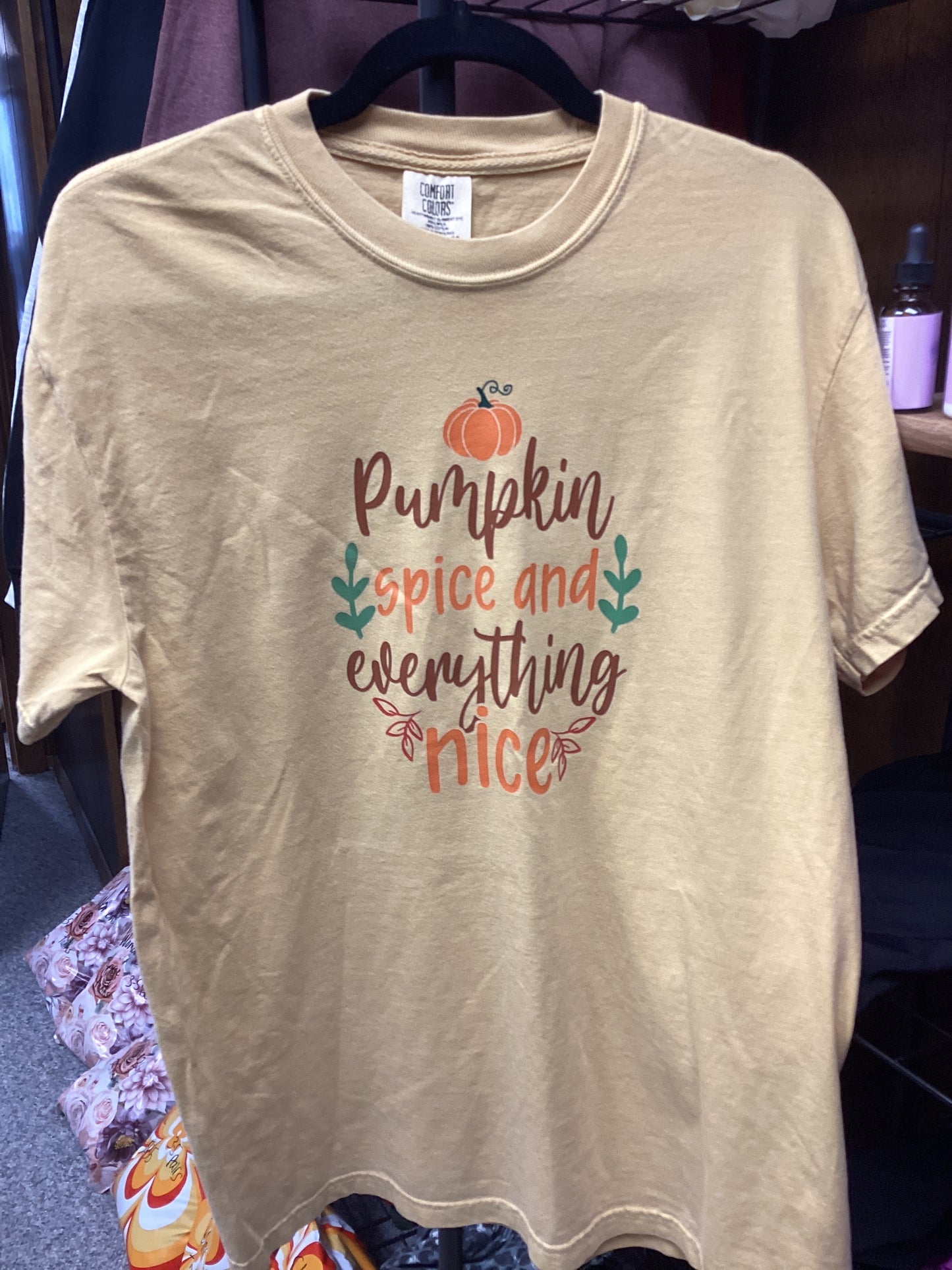 Pumpkin Spice & Everything Nice Ivory Tee