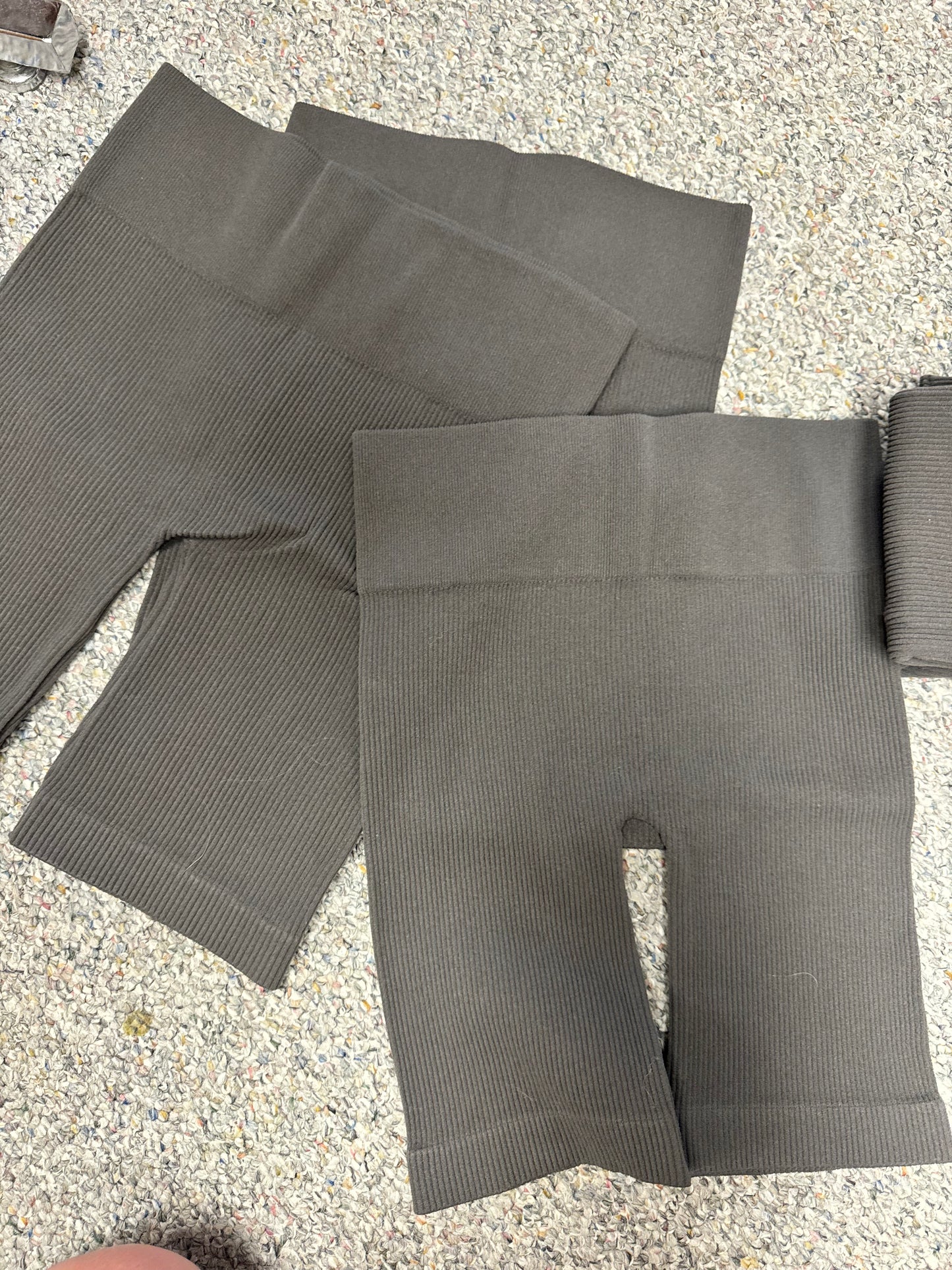 Ribbed zenana biker shorts