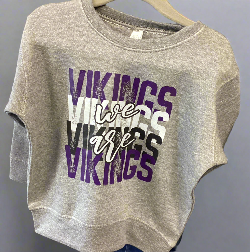 We are Vikings Grey Crew