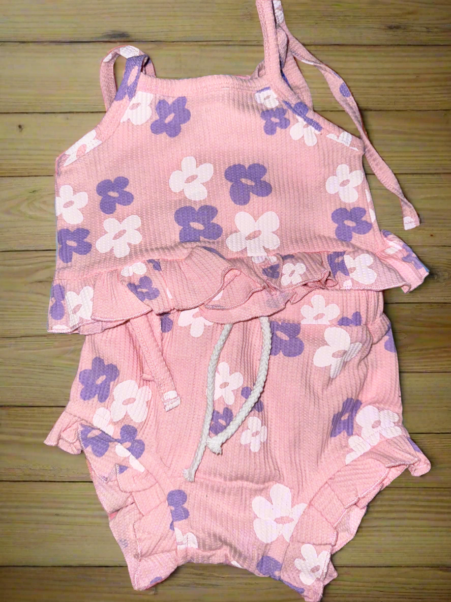 Pink flower set