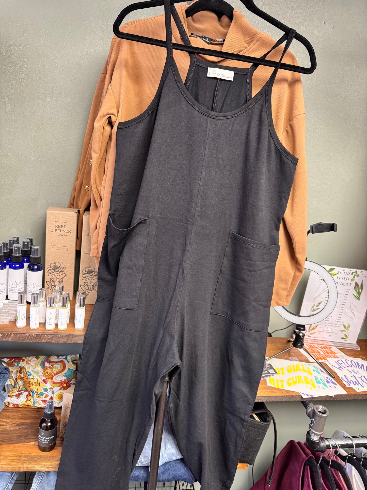 Jumpsuit with pockets