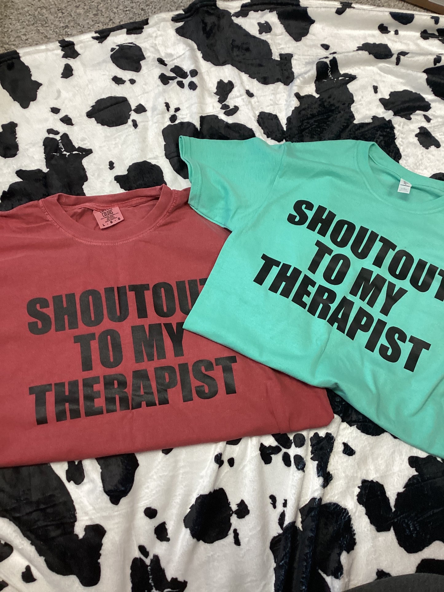 SO therapist shirt- Red