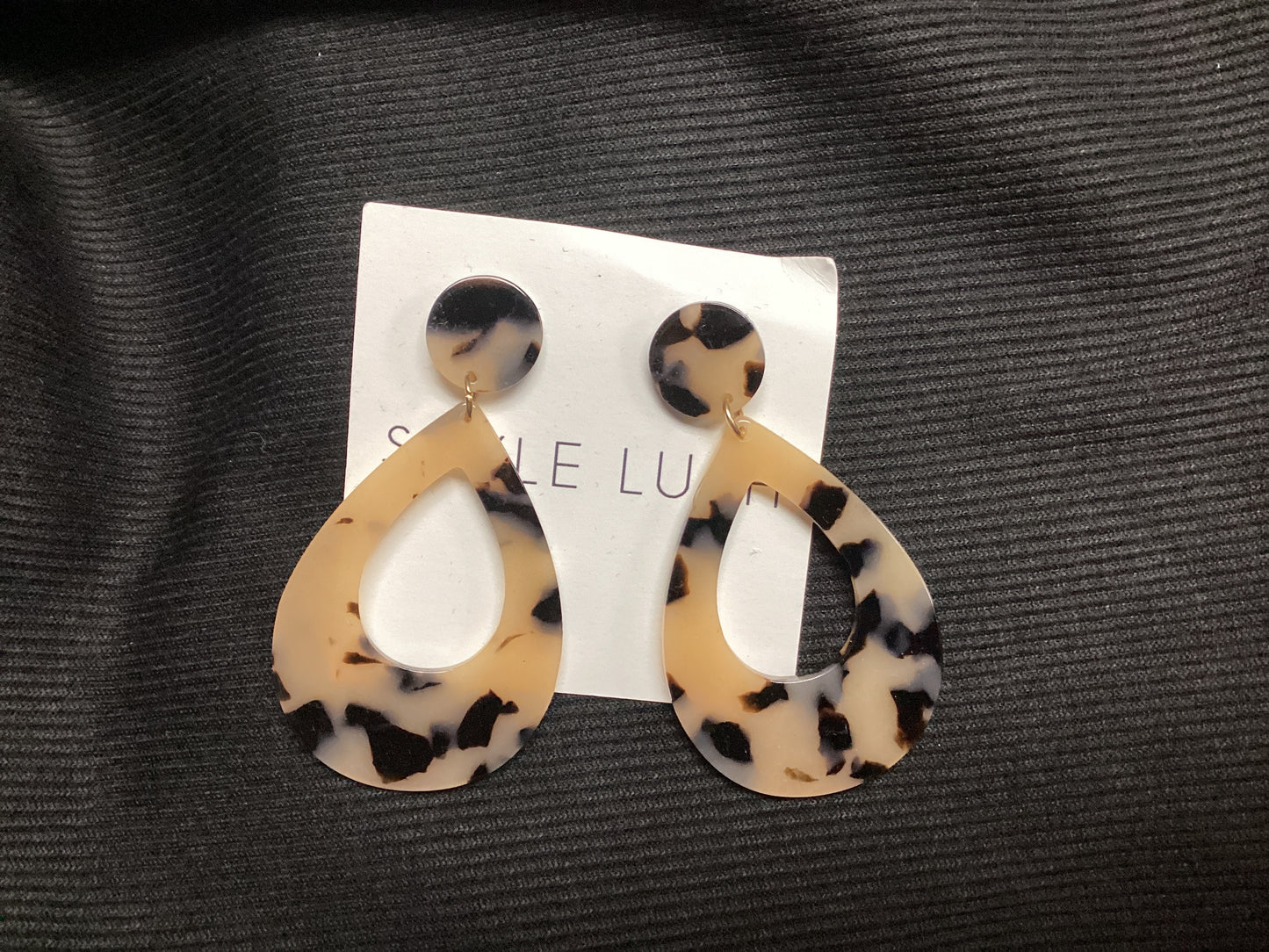 Leopard Print Earrings