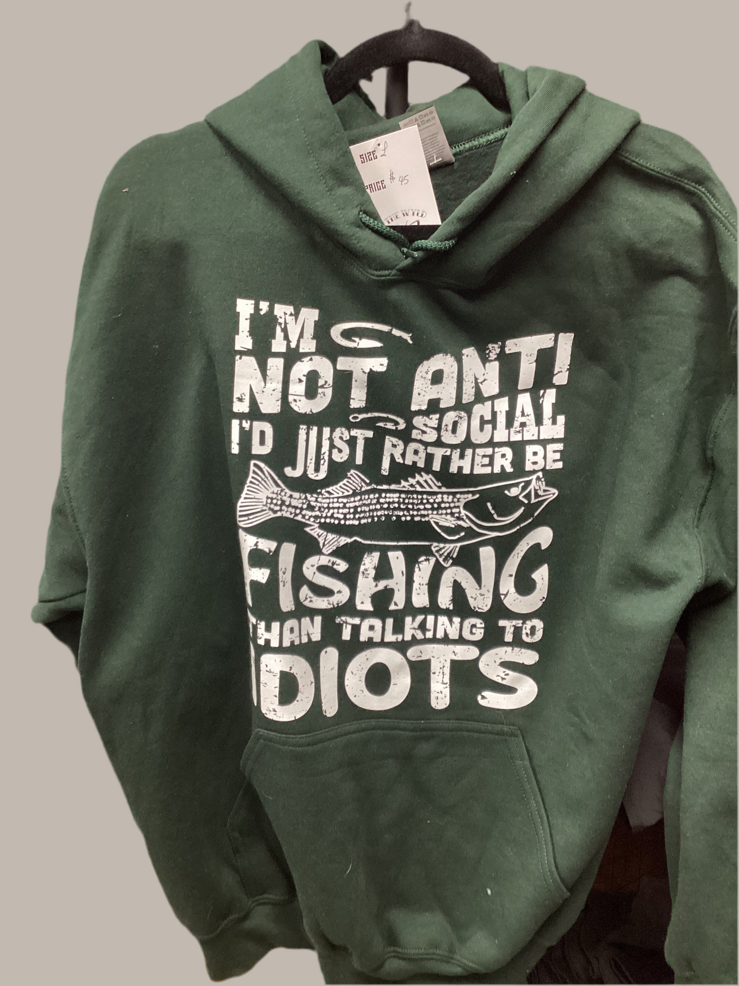 Rather be Fishing Hoodie