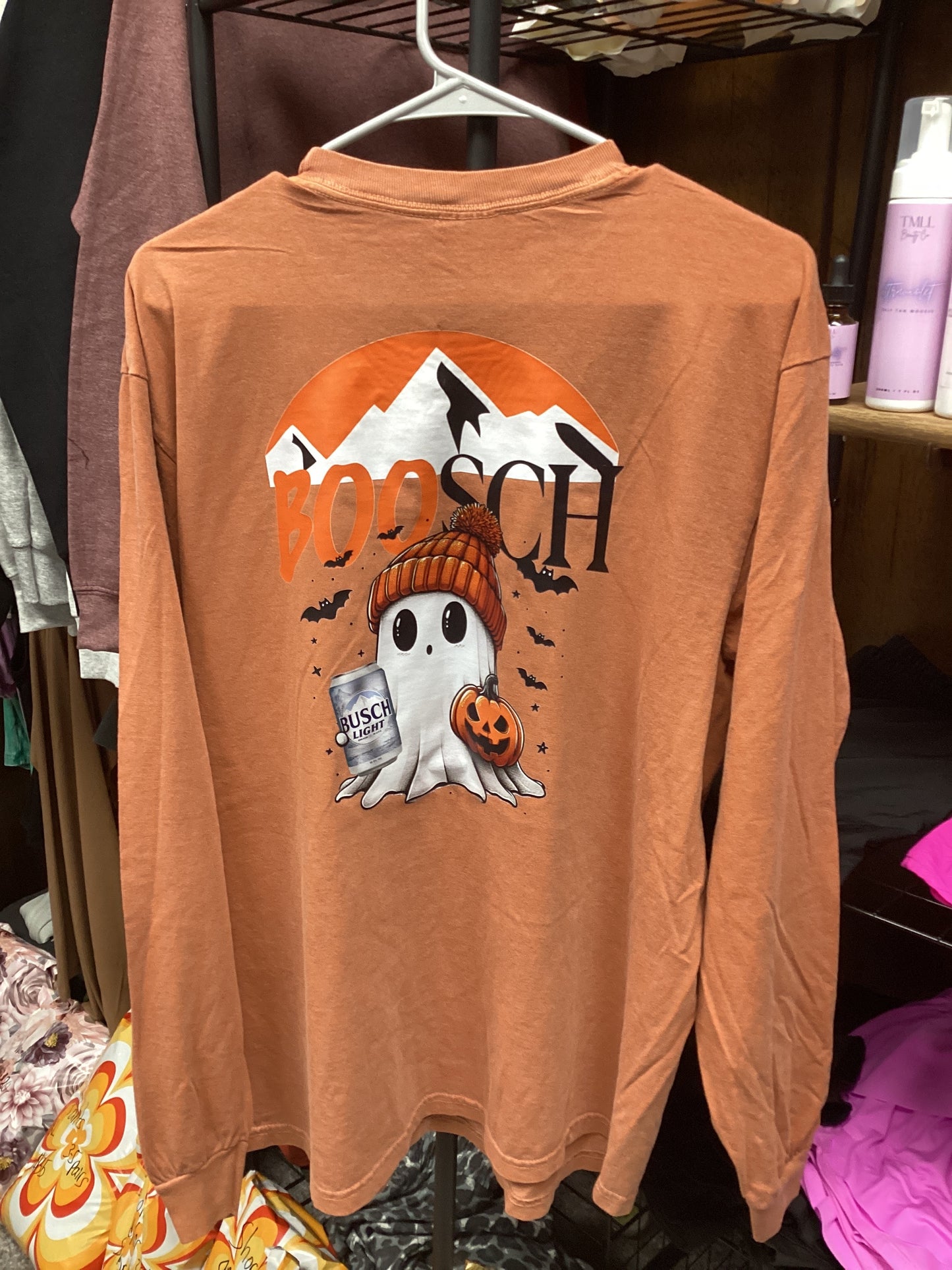 BOOsch Latte Yam Long Sleeve Tee