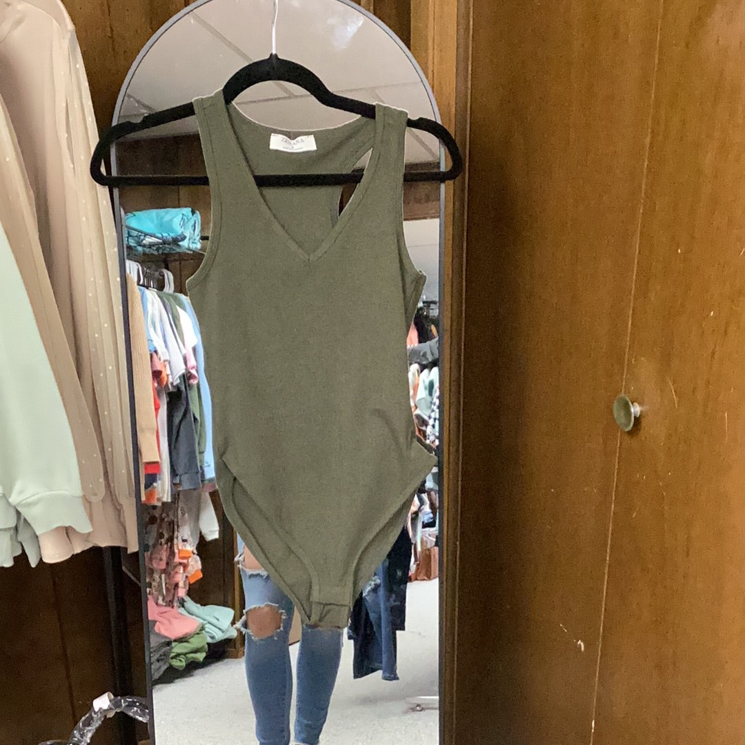 Zenana V-Neck Body Suits