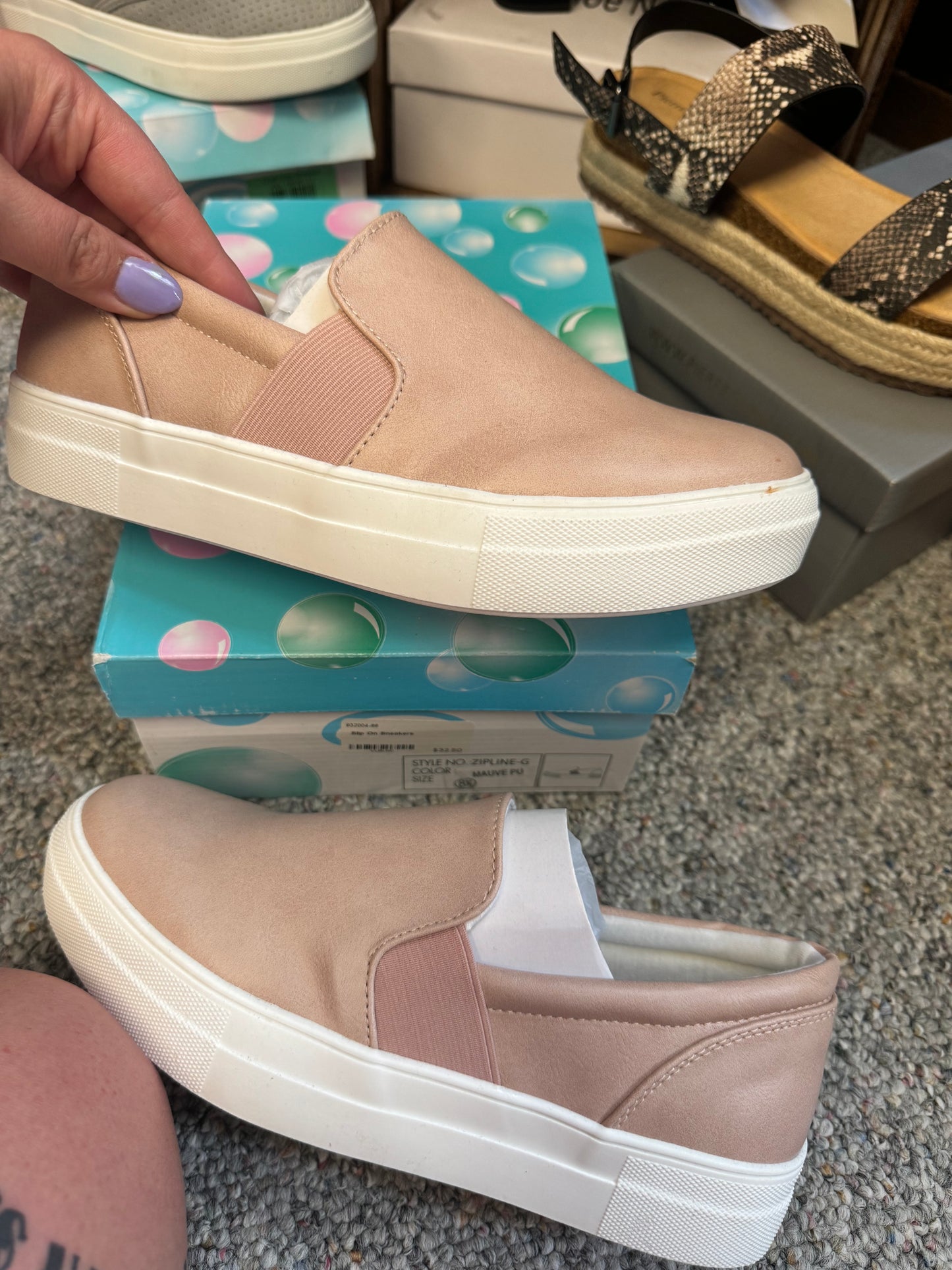 Soda slip on sneakers