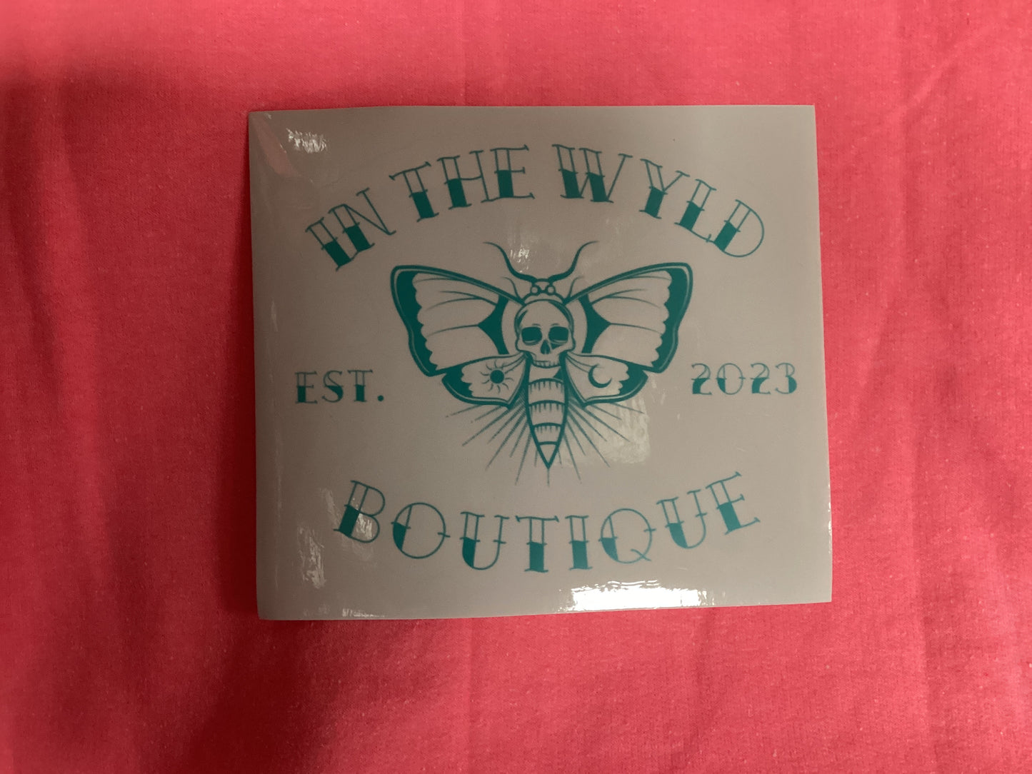 In The Wyld Boutique Window Decal