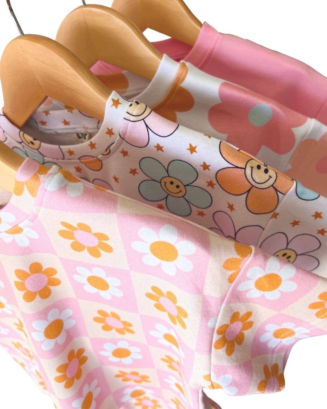 Lucky Panda Kids - Shorts Set | Retro Daisy: 5T