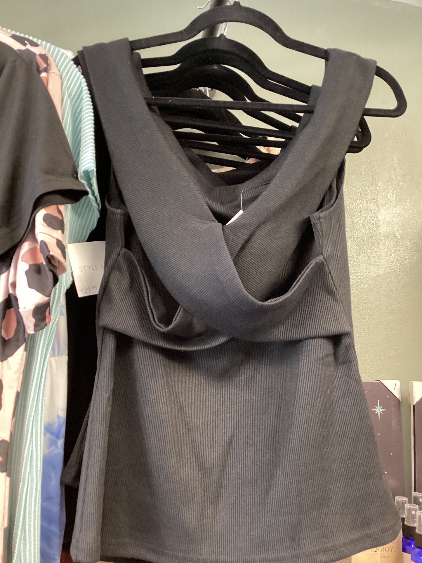 Off shoulder shirt