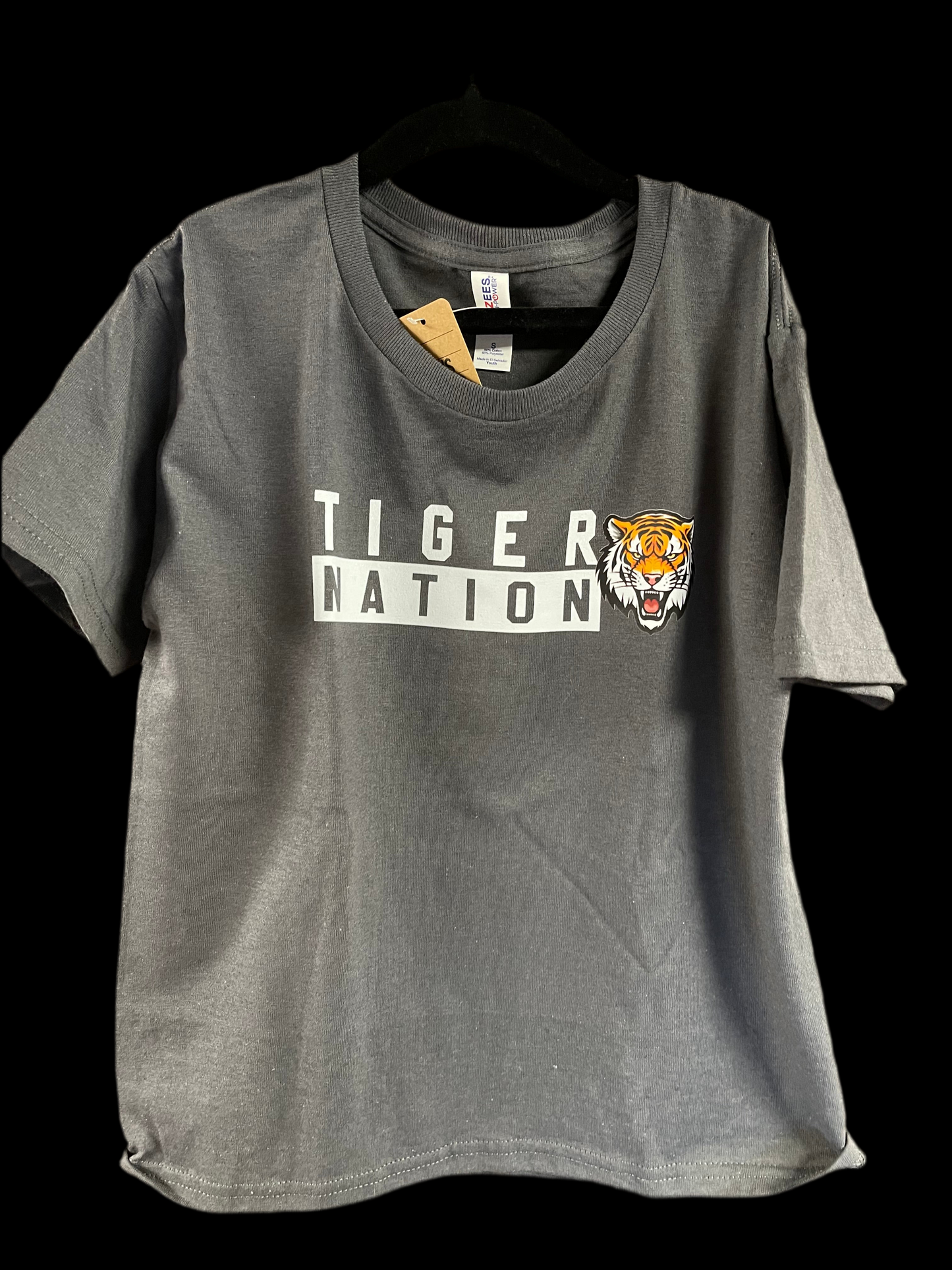 Tiger Nation White T-shirt