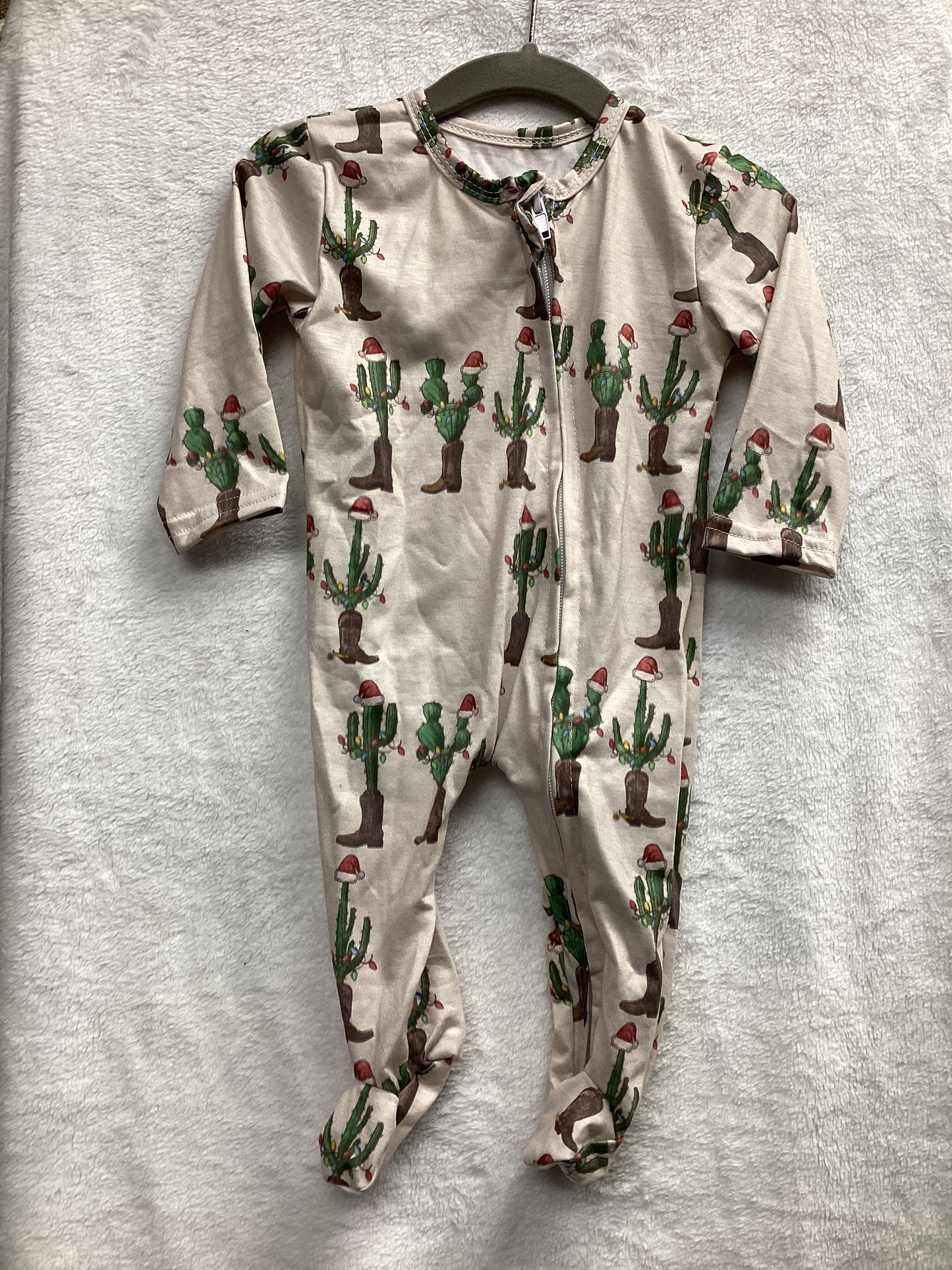 Cowboy Cactus Christmas Jammies