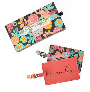 Canyon Moon luggage tag