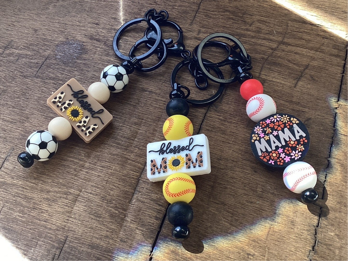 Sports Mama Keychains