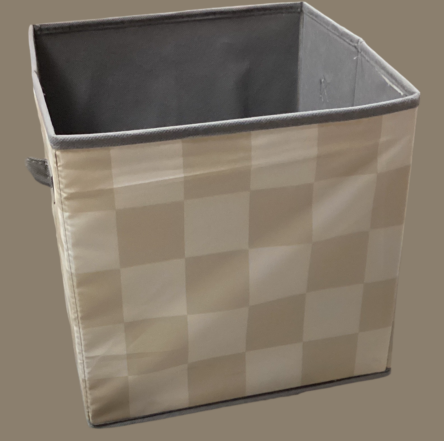 Checker Storage Cube
