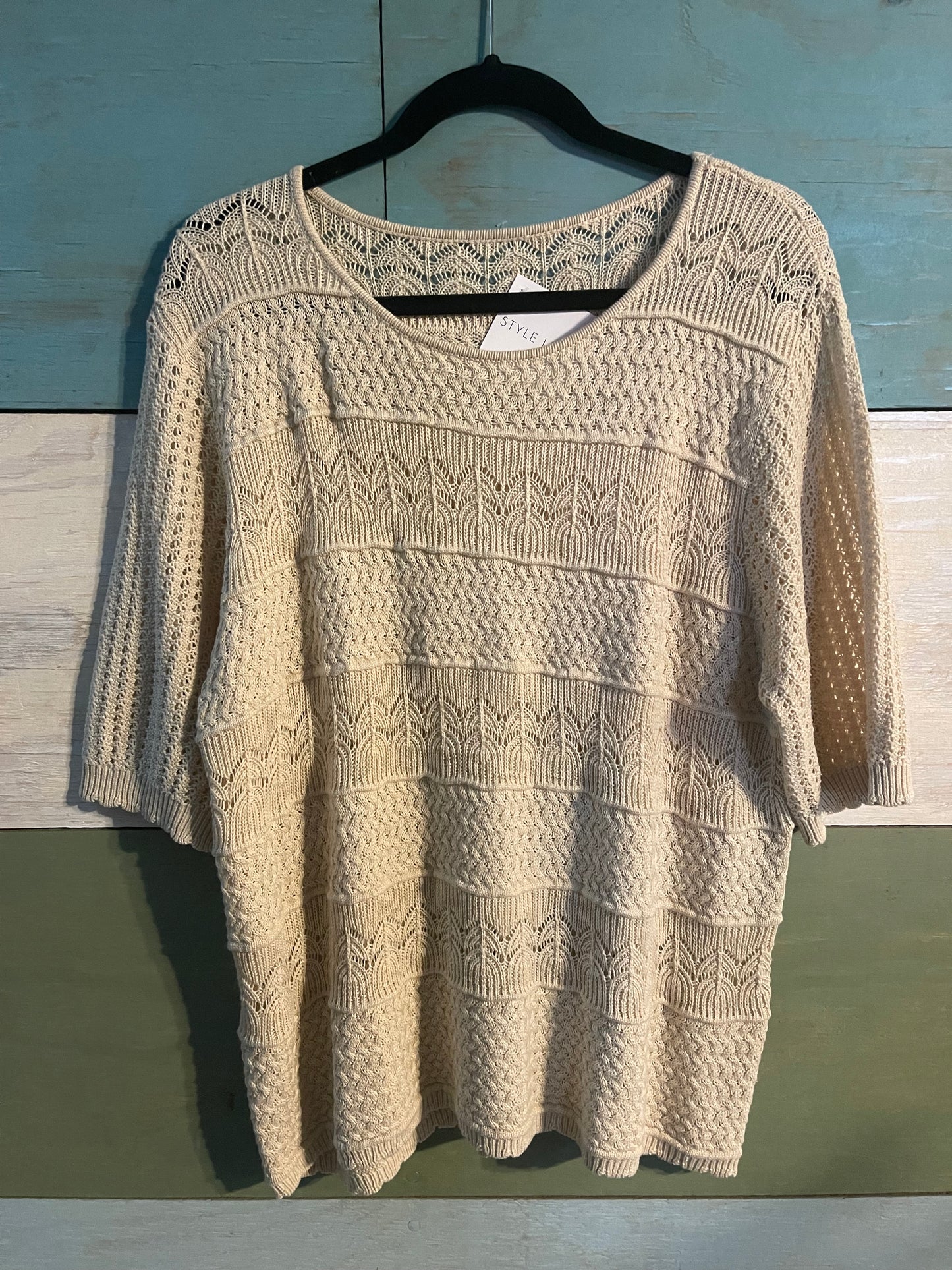 Style Lush Knit Blouse