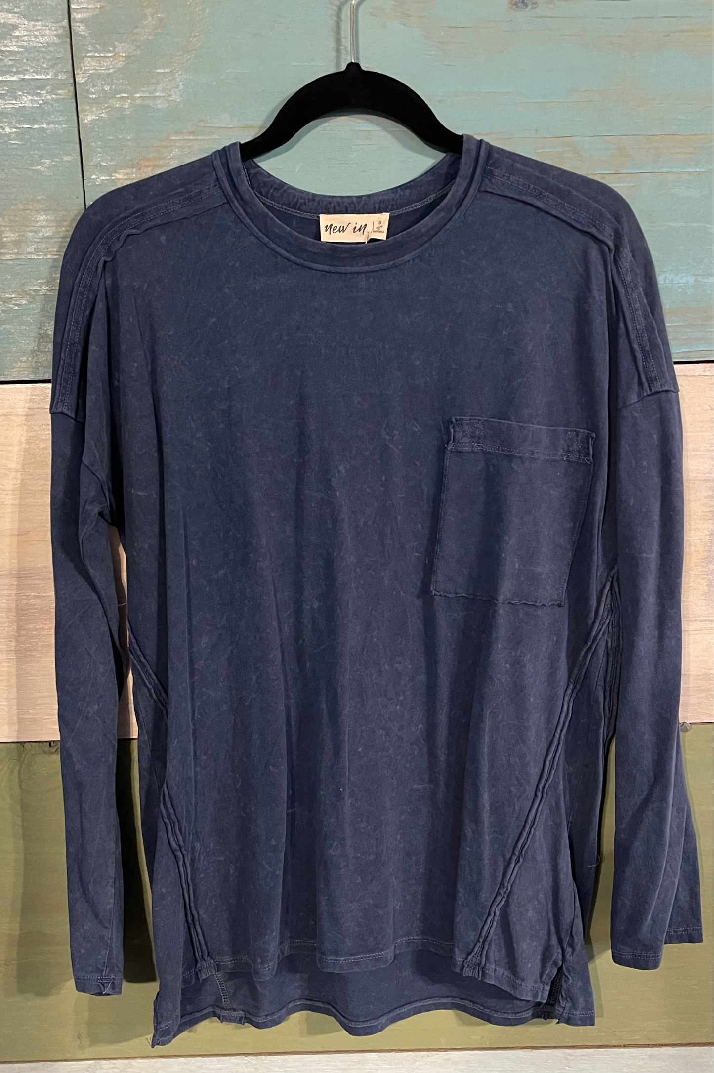 New In Casual Long Sleeve with Pocket