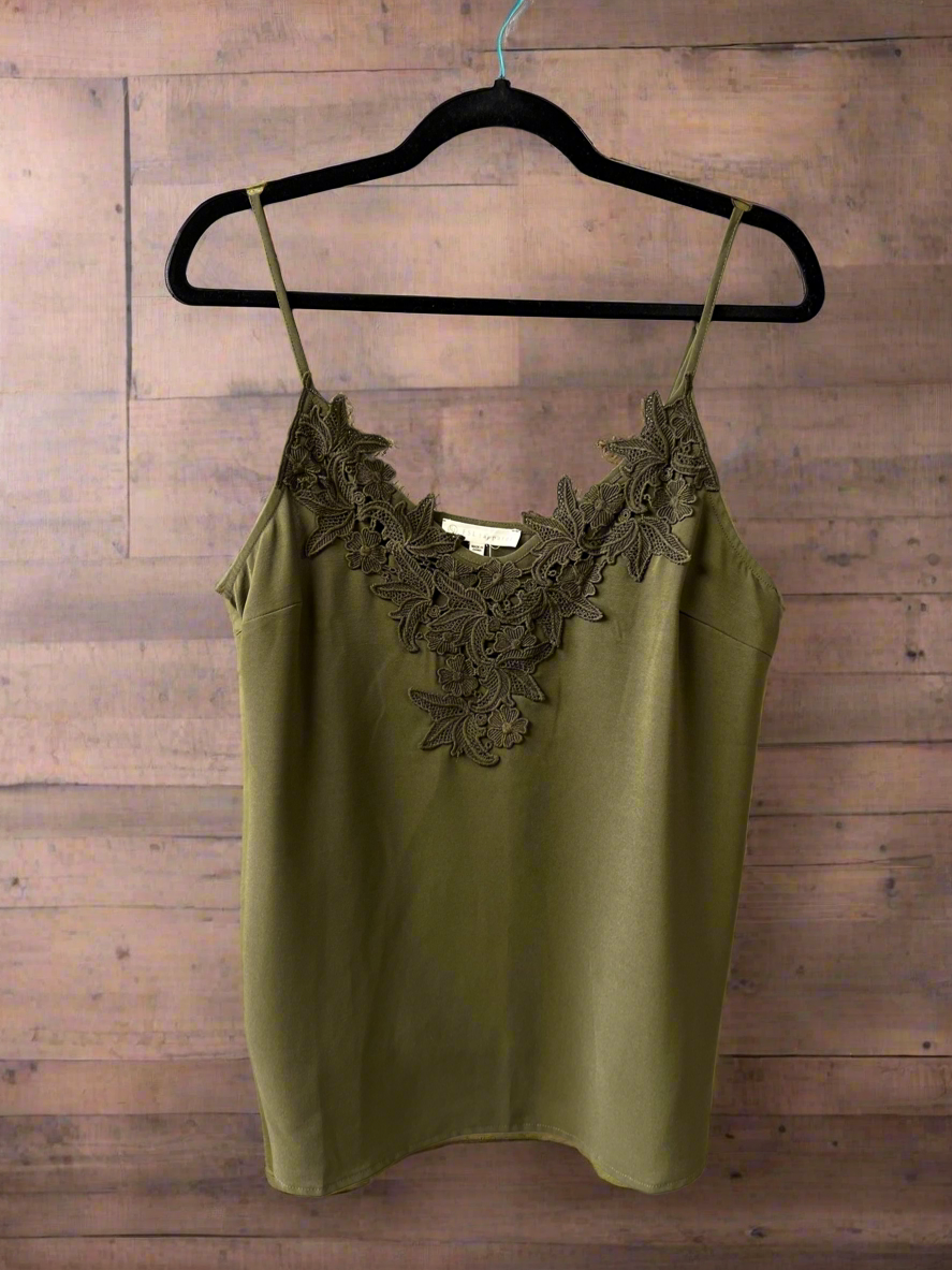 Floral Detail Tank top