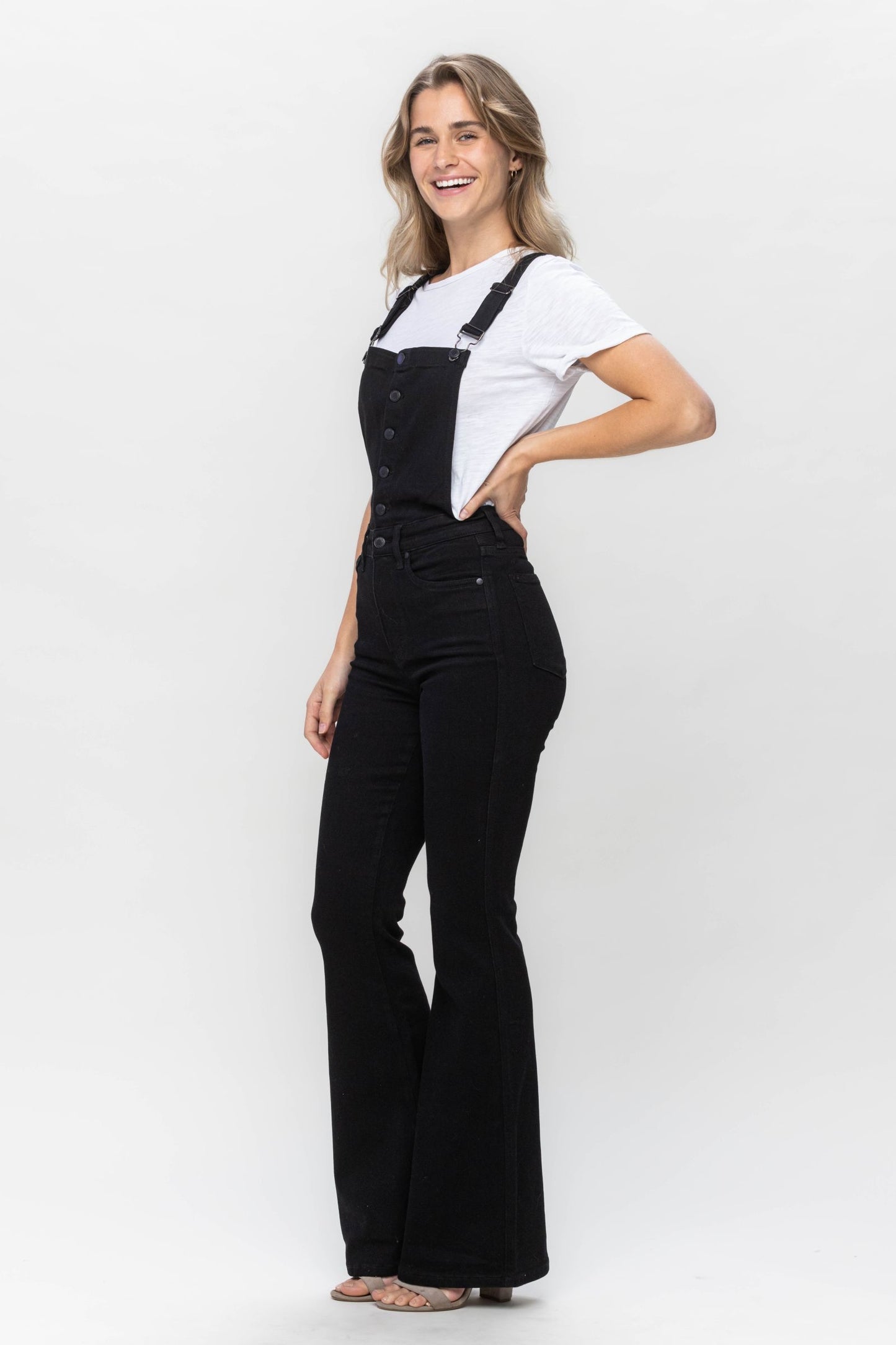 Judy blue black overalls