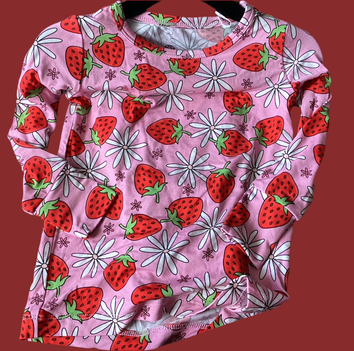 Bamboo Strawberry 2 Piece Set