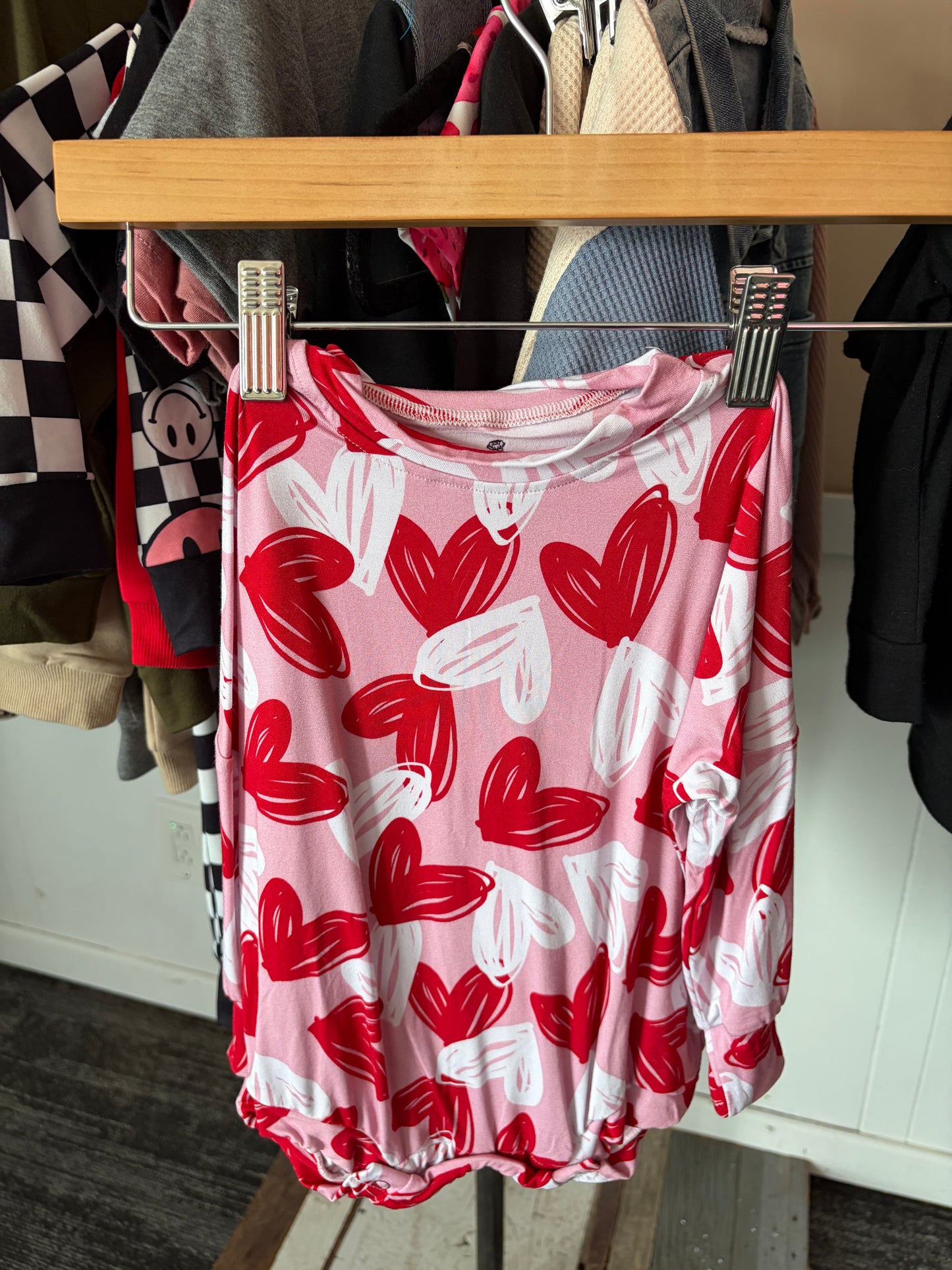 Valentines Romper