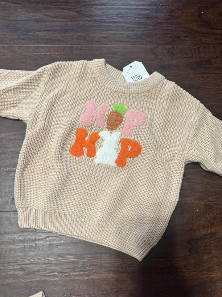 Rose Cuddles Easter Sweater