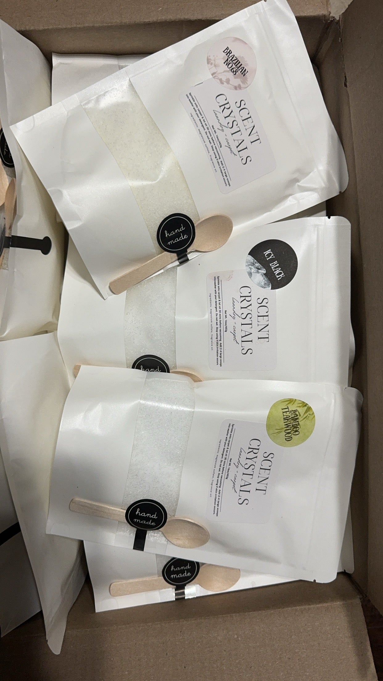 Scent booster- laundry or carpet