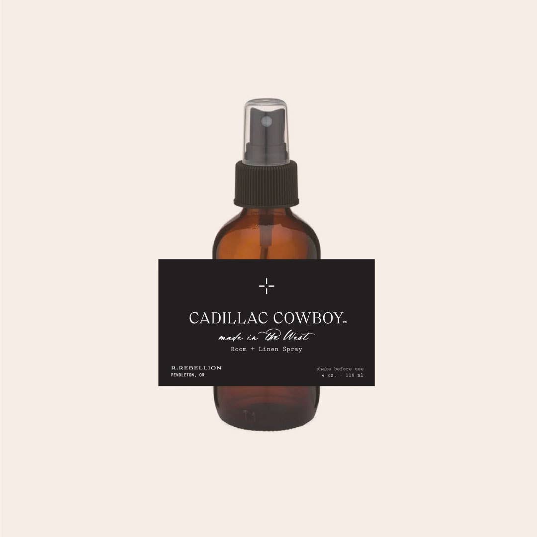 R. Rebellion - Cadillac Cowboy Room + Linen Spray 4 oz.