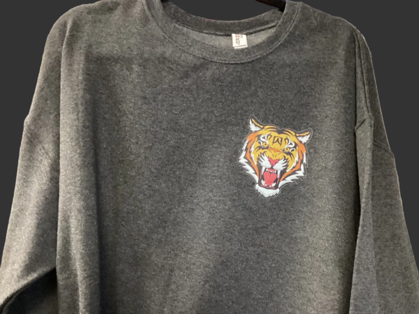 Jerzees Red Oak Tiger Crew