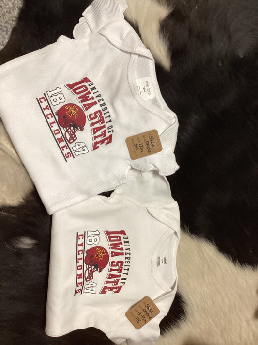 Iowa state onesie