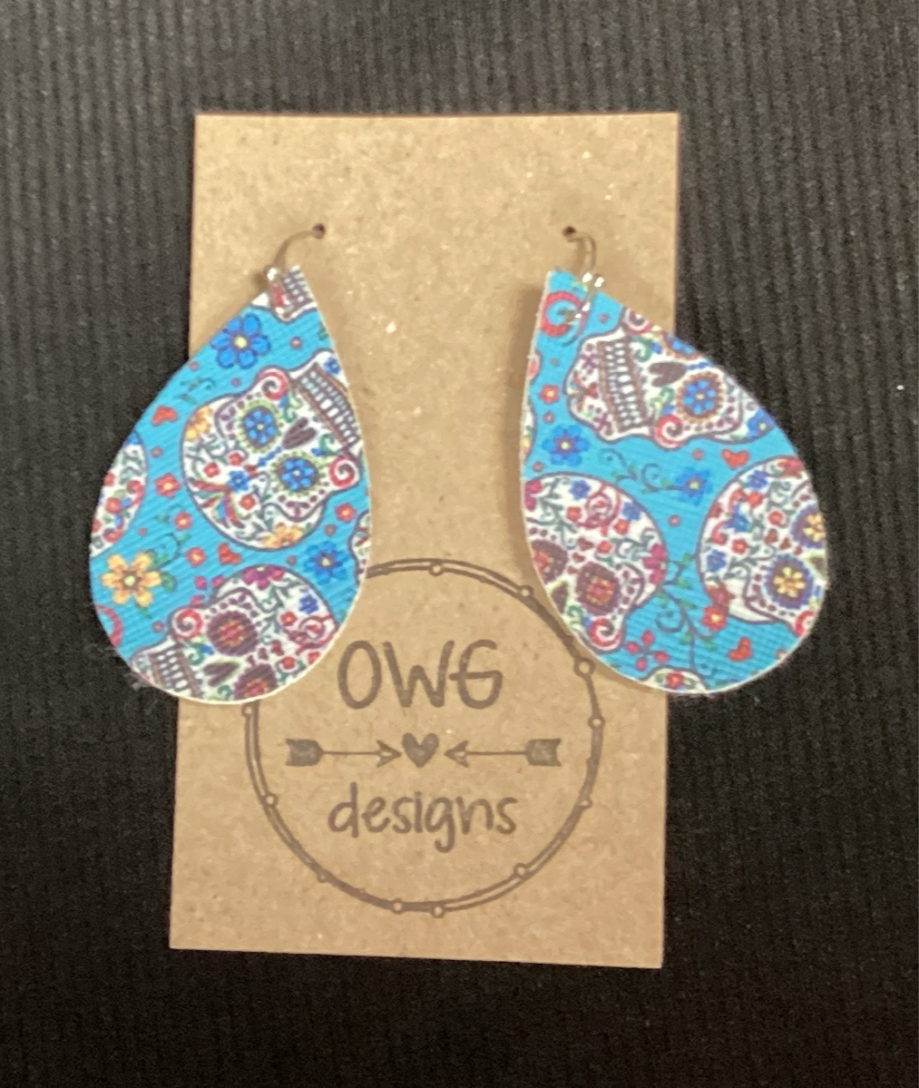 Dia de Los Muertos Earrings