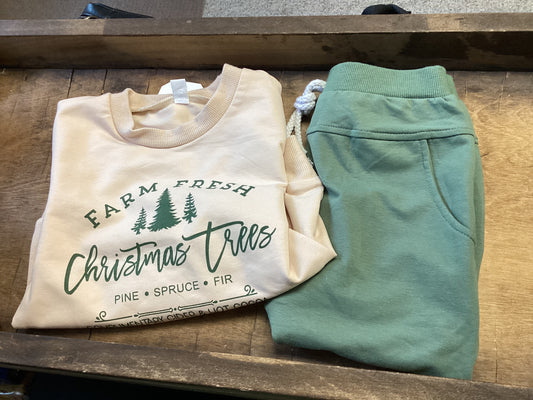 Christmas pant set