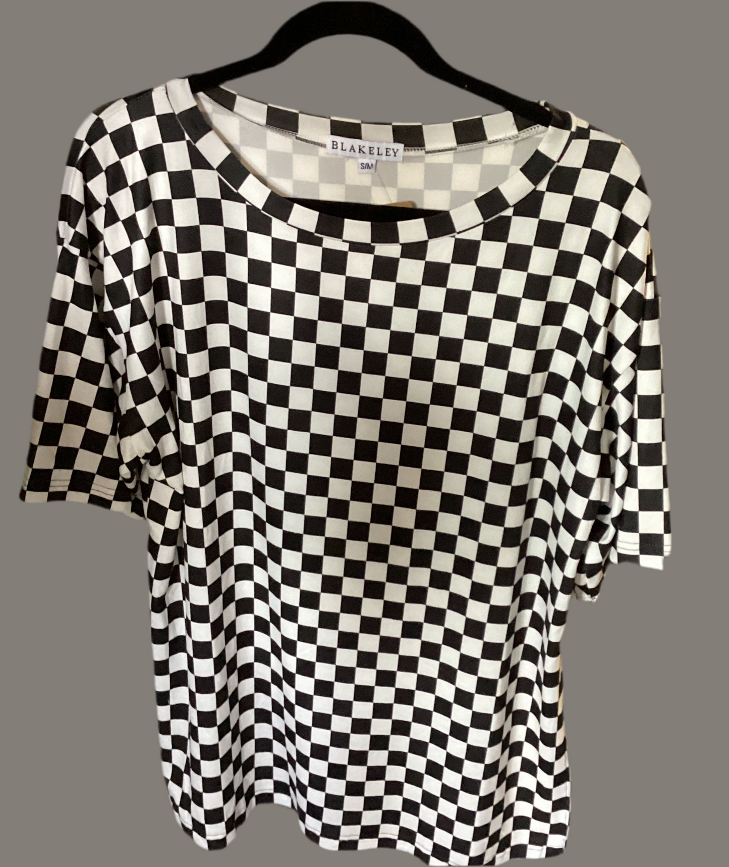 Blakeley checkered top