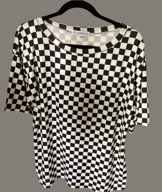 Blakeley checkered top