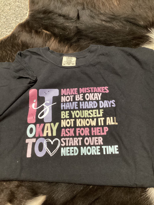 It is okay CC tee