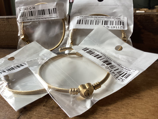 Gold Stainless Steel Bracelet