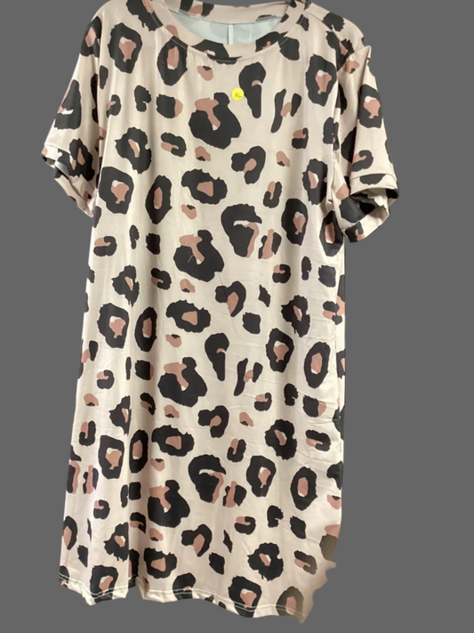 Knit Cheetah Dress