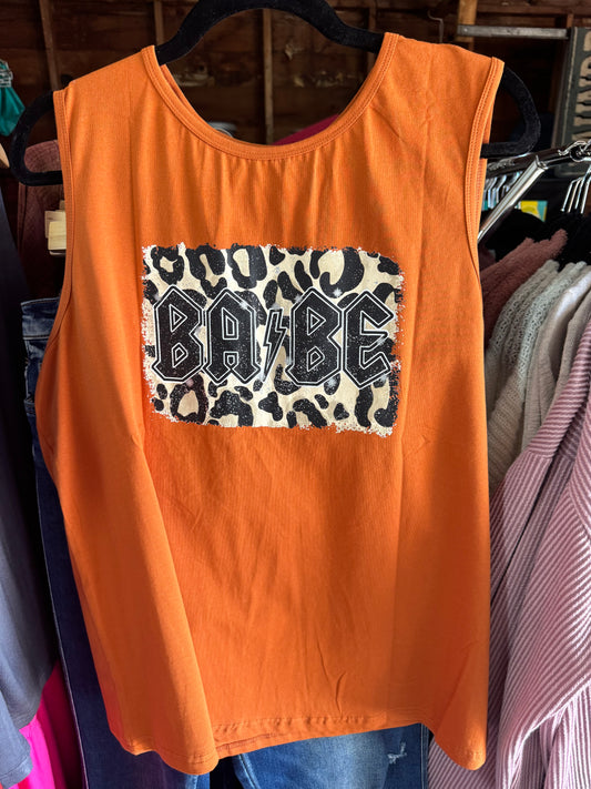Babe tank top