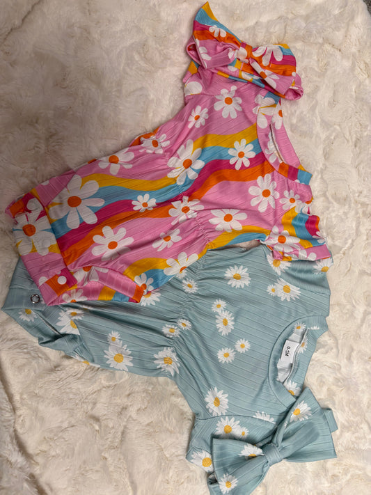Infant onesie and headband