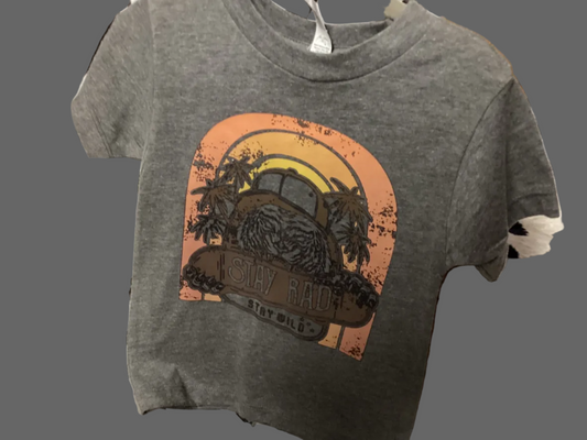 Stay Rad Stay Wild Tee- 2T
