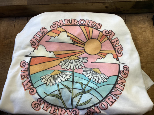 His mercies are new every morning- Gildan Tshirt