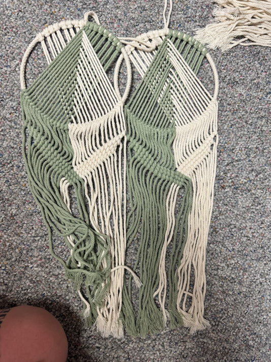 Macrame hangers