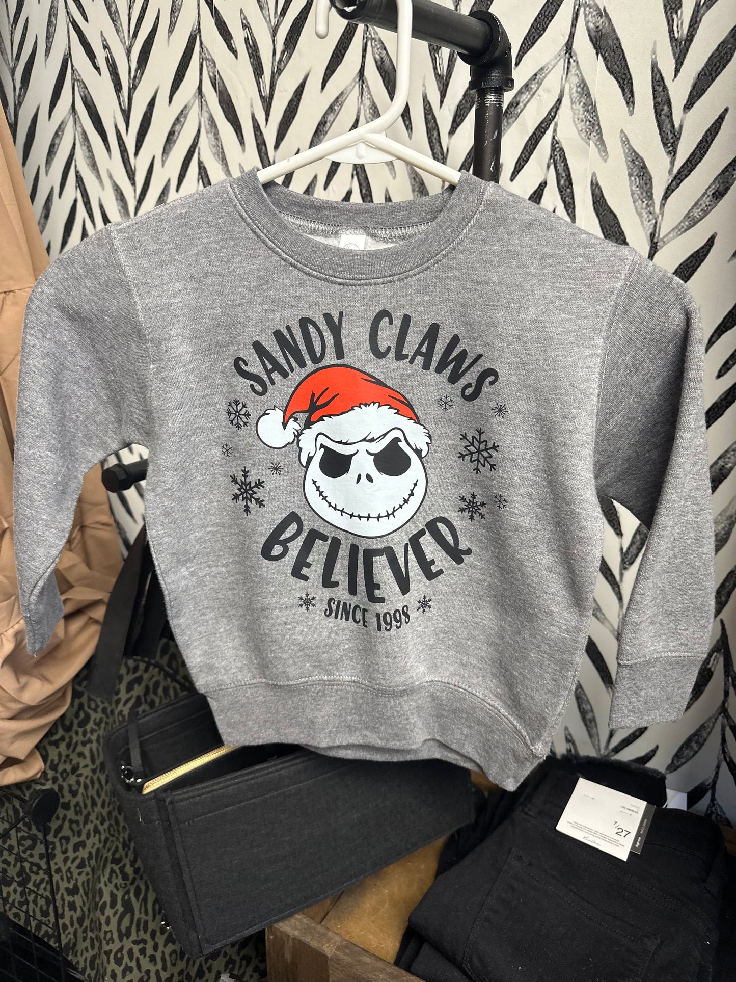 Sandy Claws Believer Crew