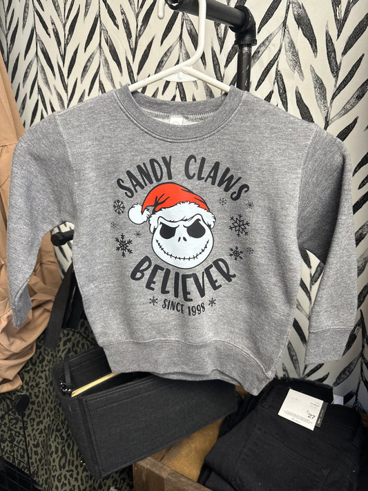 Sandy Claws Believer Crew