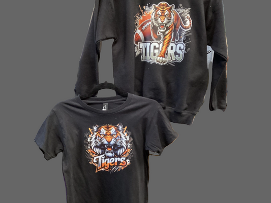 Tigers Crew & Tshirt Youth Medium