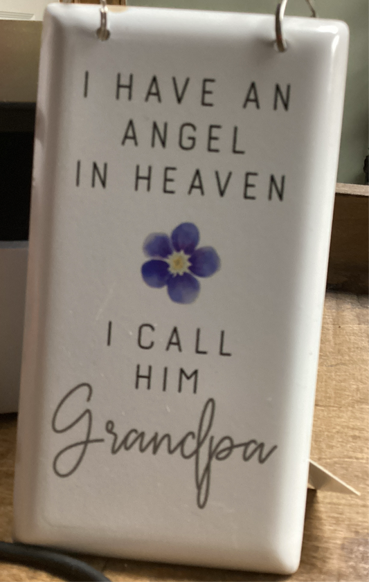 Grandpa Christmas Ornament